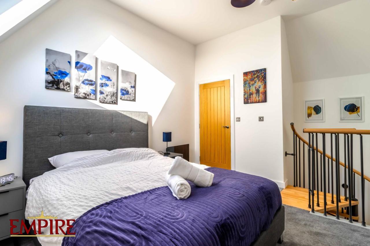 Stunning One Bedroom Duplex Apartment In Heart Of Jewellery Quarter เบอร์มิงแฮม ภายนอก รูปภาพ