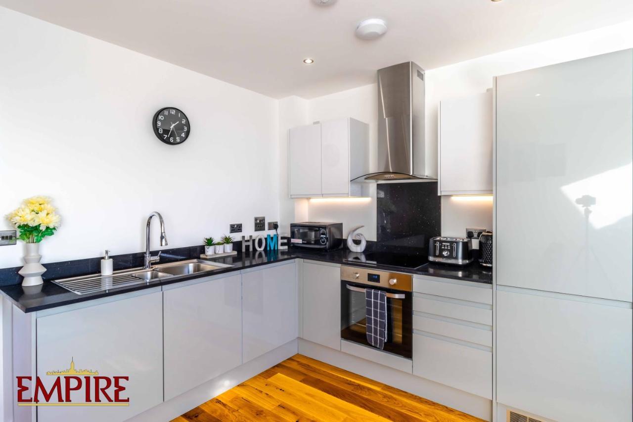 Stunning One Bedroom Duplex Apartment In Heart Of Jewellery Quarter เบอร์มิงแฮม ภายนอก รูปภาพ